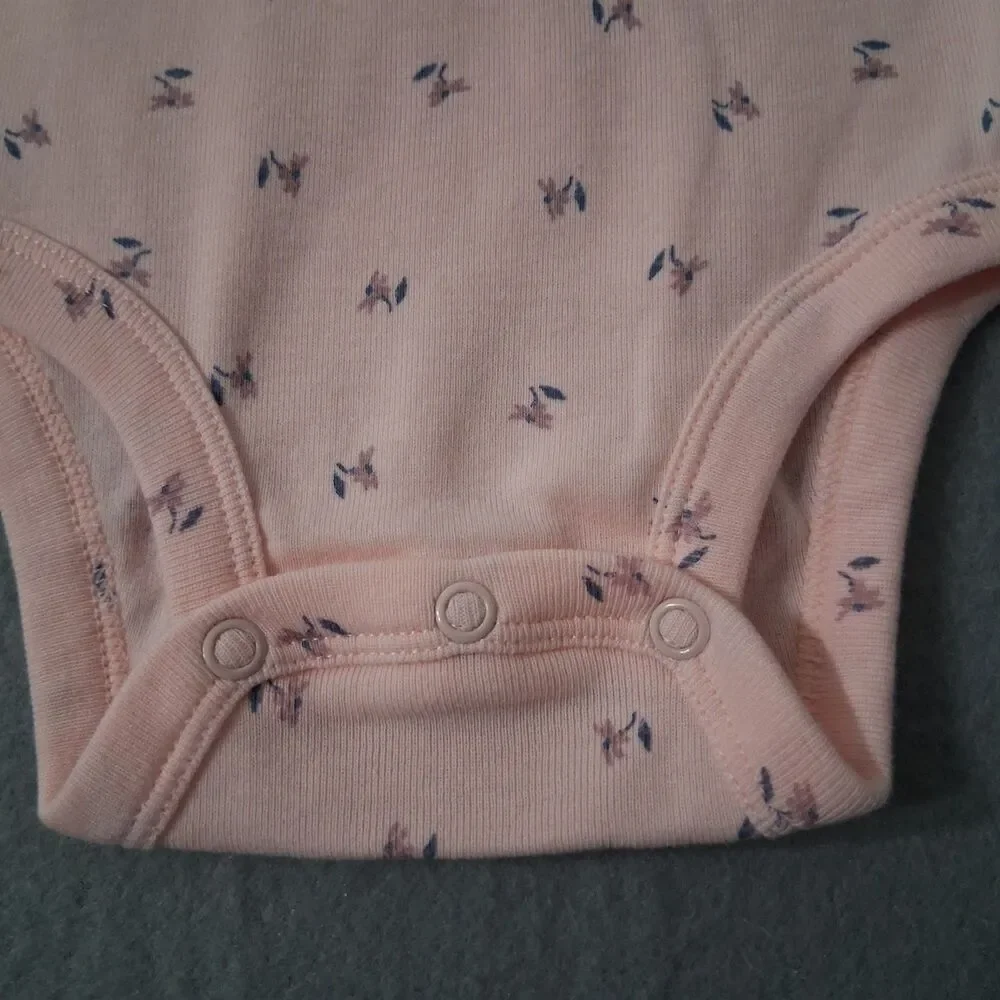 Carters Baby Girls Outfit Set Size 12m Dress Panties Spring Easter Festival Park